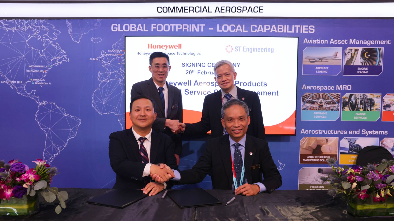 Extending Partnership with Honeywell for Components Service and Repair