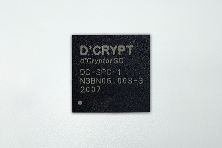 More than 1.5 Million d'Cryptor SC Chips
