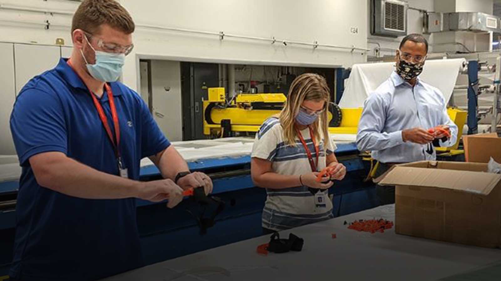 <p>Keeping healthcare workers safe</p>