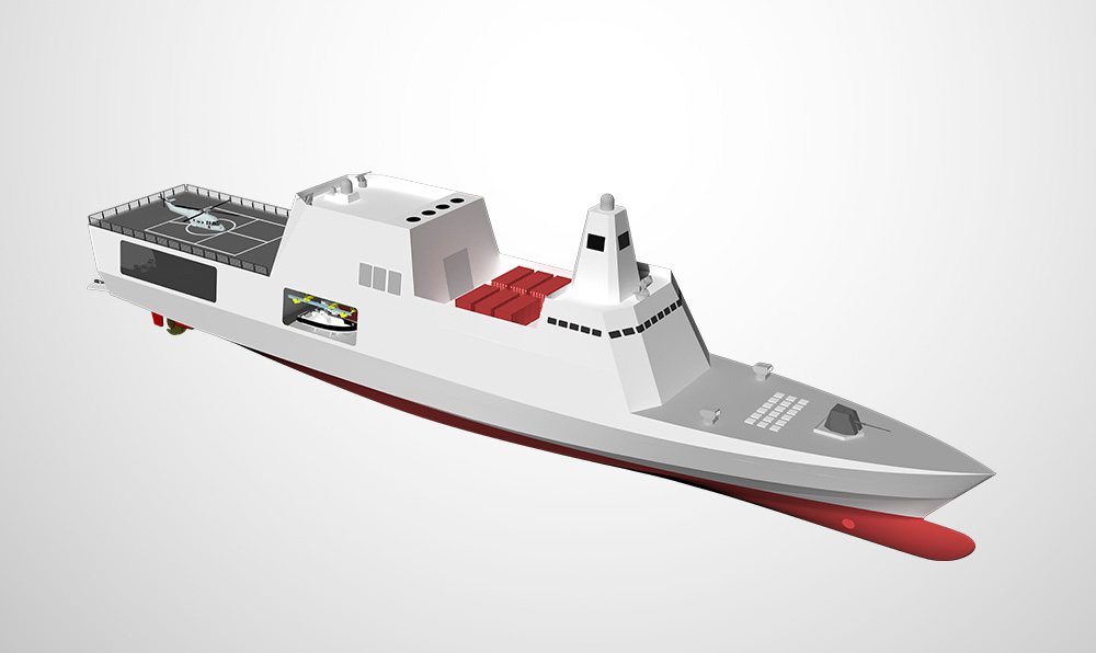 <p style="color: #ec1c24; font-size: 16px;">Sea</p>

<p>Vanguard 130 Multi-Role Combatant Vessel</p>
