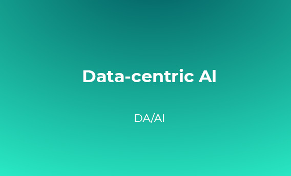 Data-centric AI