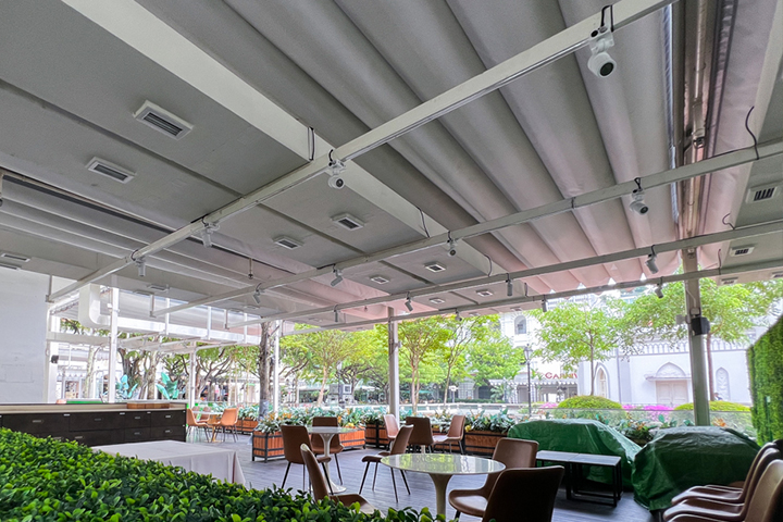 Creating a cooler alfresco experience at Lei Garden, CHIJMES 